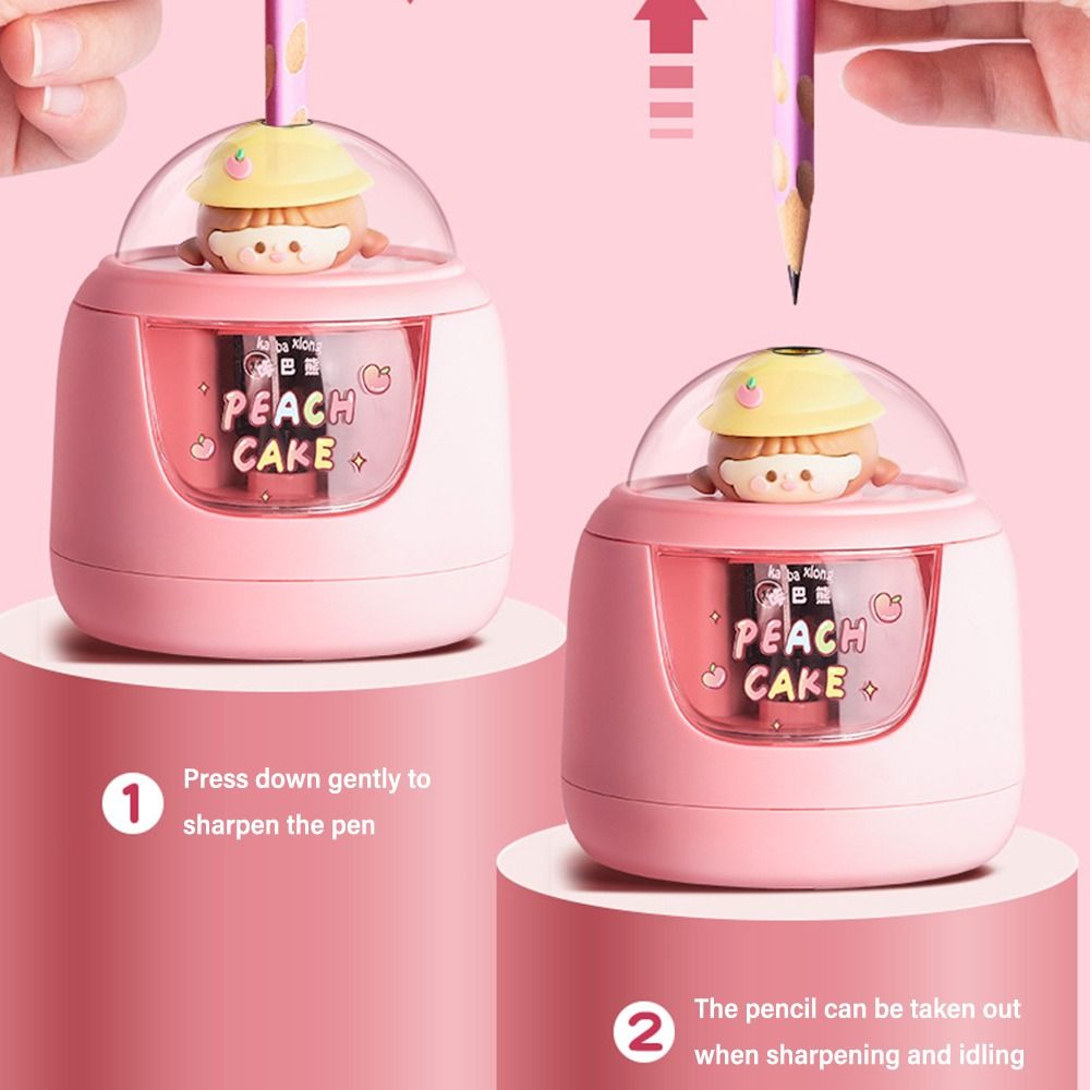 Cute Cartoon Battery Charging  - Electric Pencil Sharpener Usb 评论和价格